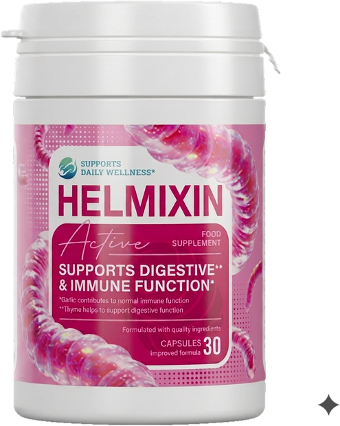 Balenie Helmixin Active, 30 kapsúl